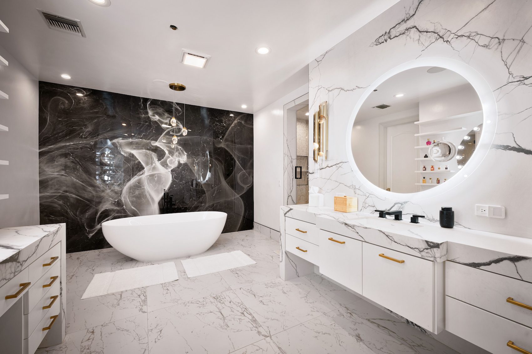 Eco-Friendly Bathroom Materials: Recycled Glass, Bamboo, and low voc paints. Eco-Friendly Bathroom Materials: Recycled Glass, Bamboo, and low voc paints.