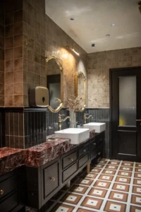 Vintage fixtures for 1920s Bungalow Bathroom Remodel