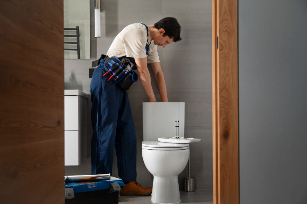 When to Call a Plumber for a Clogged Toilet Fixture Installation & Repair Toilets, sinks, faucets Los Angeles California